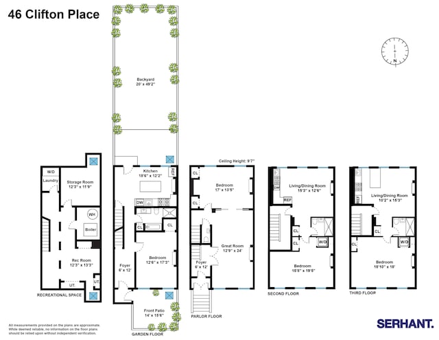 46 Clifton Place, New York City, NY 11238 - home floor plan