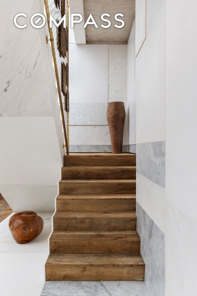view of stairs