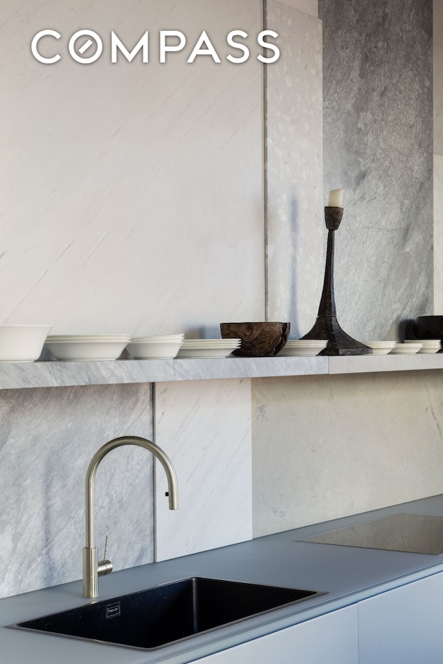 details featuring a sink