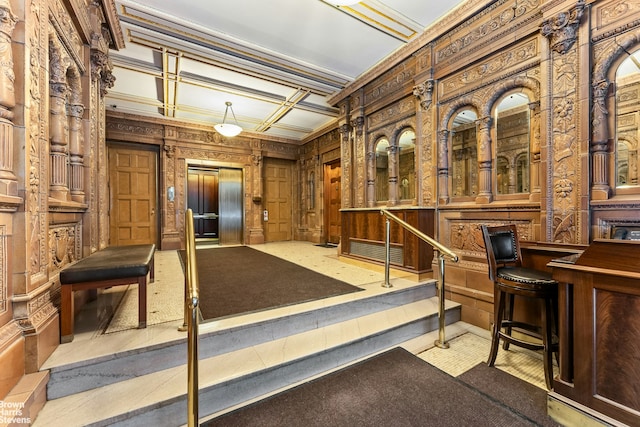 310 W 86th St Unit 3A, New York City, NY 10024 - misc room featuring wooden walls
