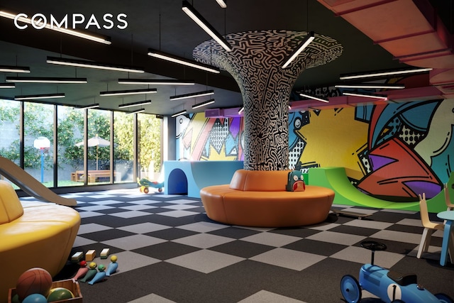 view of building lobby