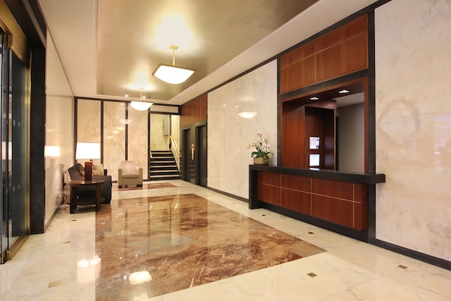 35 E 85th St Unit 2Fg, New York City, NY 10028 - reception featuring stairway