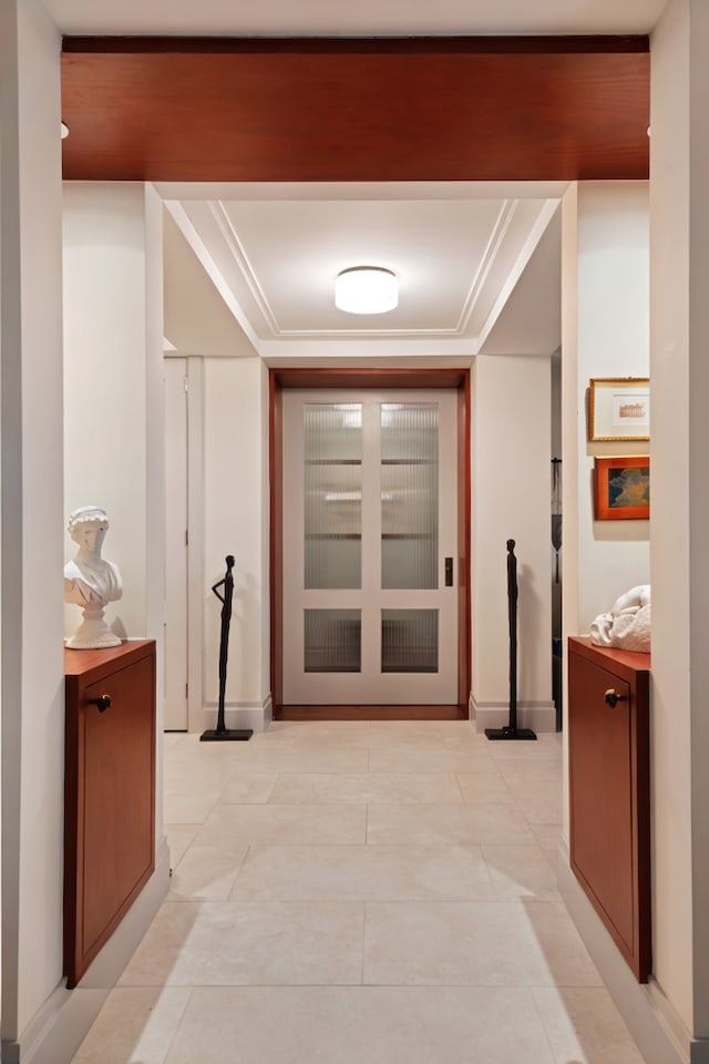 35 E 85th St Unit 2Fg, New York City, NY 10028 - hall featuring ornamental molding