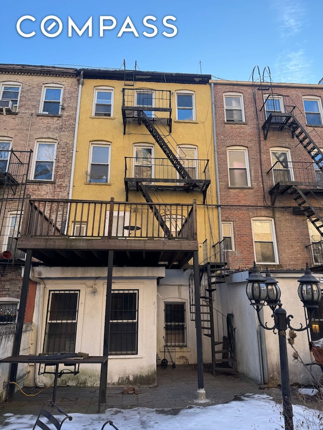 view of property with stairs