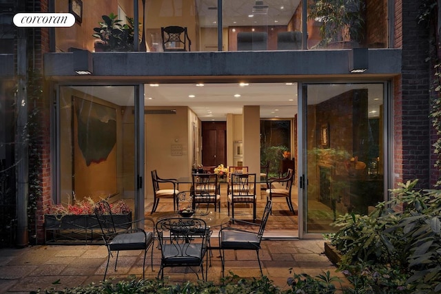view of patio