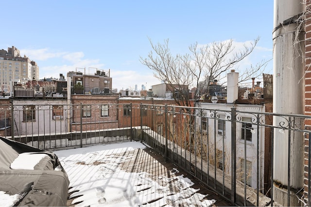 46 Perry St, New York City, NY 10014 - balcony featuring a view of city