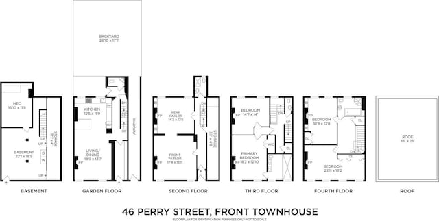 46 Perry St, New York City, NY 10014 - view of layout