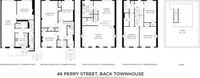 46 Perry St, New York City, NY 10014 - floor plan