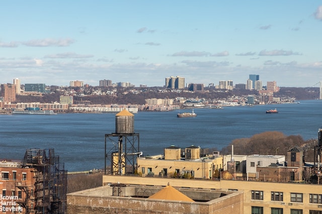 water view featuring a view of city