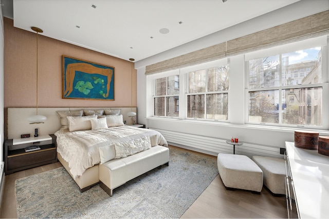 215 Sullivan St Unit 4A, New York City, NY 10012 - bedroom with wood finished floors