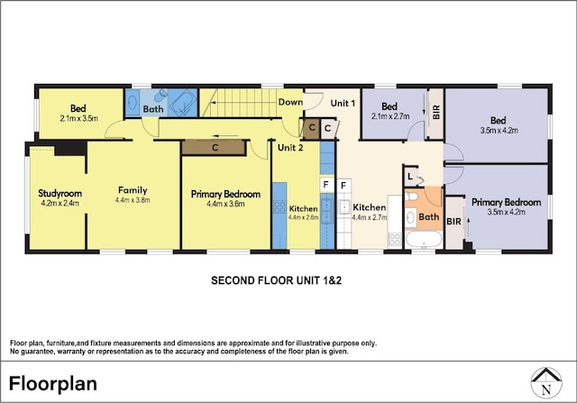 1741 73rd St, New York City, NY 11204 - view of home floor plan