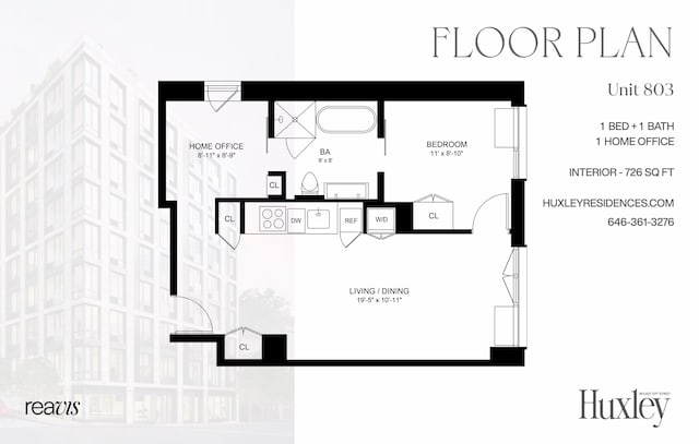 181 E 101st St Unit 803, New York City, NY 10029 - home floor plan