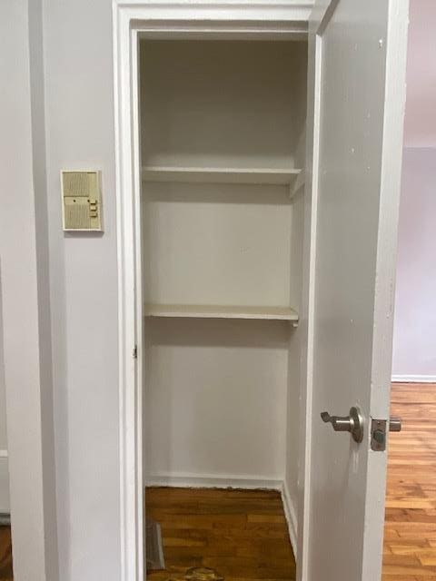 view of closet