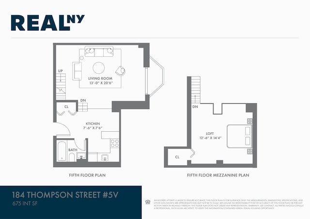 184 Thompson St Unit 5V, New York City, NY 10012 - room layout