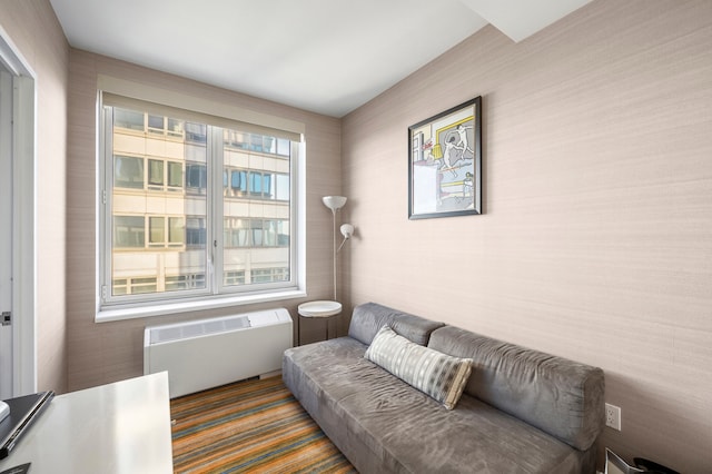 80 Riverside Blvd Unit Ph-1B, New York City, NY 10069 - sitting room with radiator heating unit
