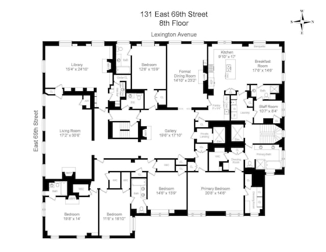 131 E 69th St Fl 8Th, New York City, NY 10021