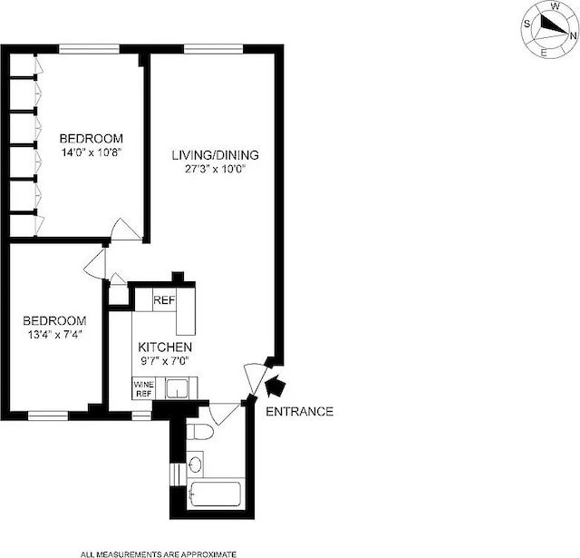 45 W 11th St Unit 5A, New York City, NY 10011 - property floor plan