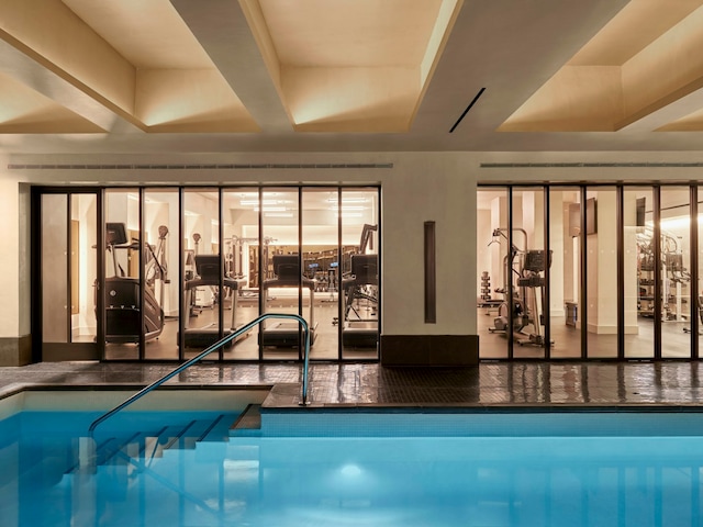 543 W 122nd St Unit 18A, New York City, NY 10027 - view of indoor community pool