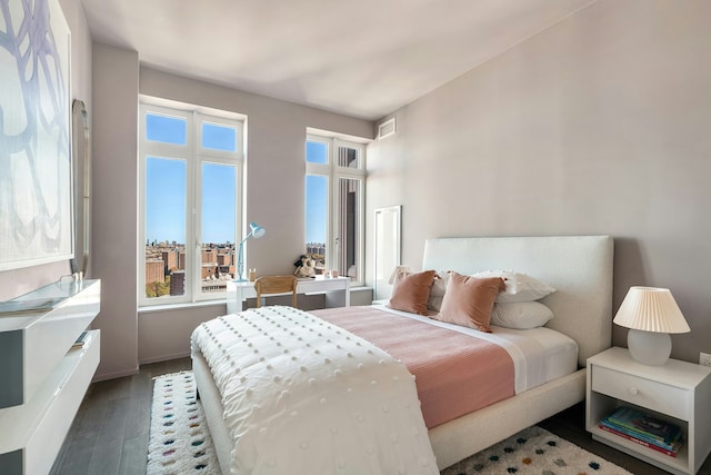 543 W 122nd St Unit 18A, New York City, NY 10027 - bedroom with wood finished floors
