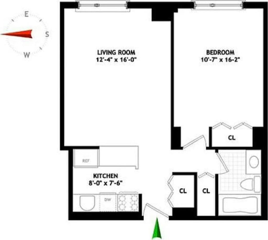 150 E 85th St Unit 3I, New York City, NY 10028 - floor plan