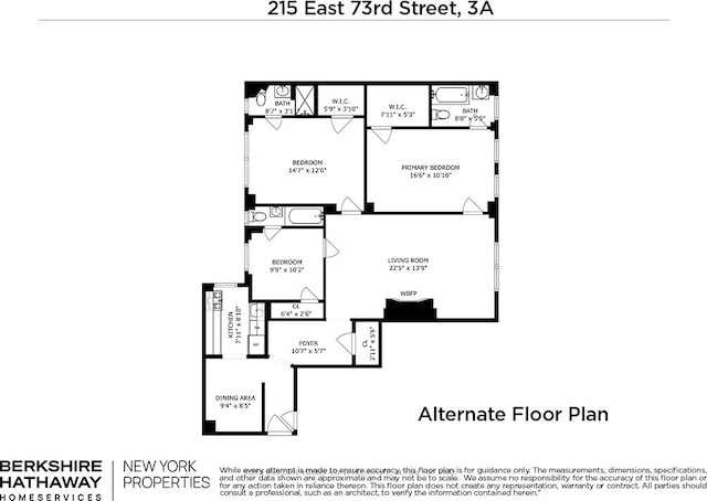 215 E 73rd St Unit 3A, New York City, NY 10021 - view of room layout