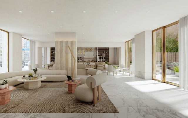 view of building lobby