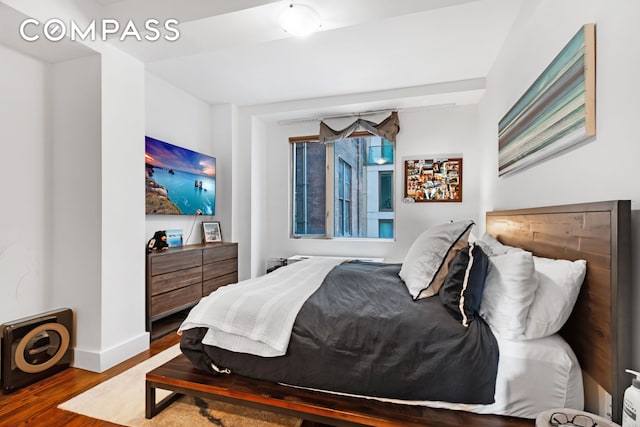 116 W 22nd St Unit 3, New York City, NY 10011 - bedroom with wood finished floors and baseboards