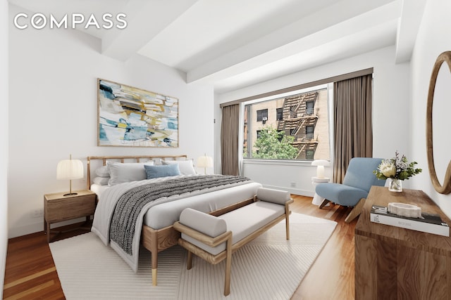 43 W 64th St Unit 4D, New York City, NY 10023 - bedroom featuring wood finished floors
