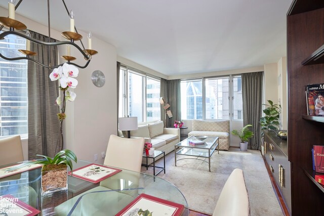 60 E 55th St Unit 15D, New York City, NY 10022 - view of dining area