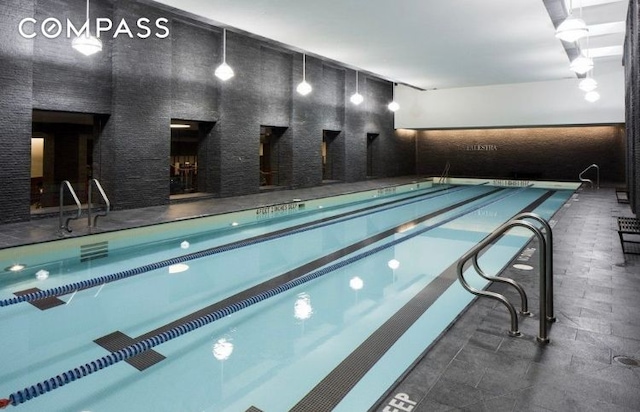 view of indoor pool