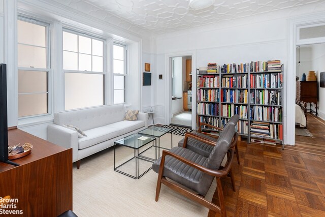 view of sitting room