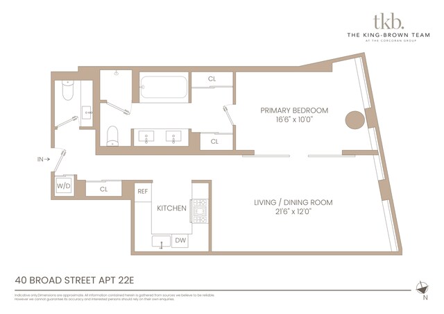 40 Broad St Unit 22F, New York City, NY 10004 - view of home floor plan