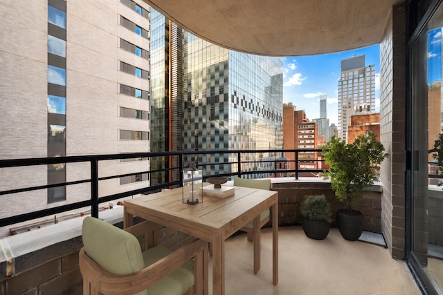 400 E 70th St Unit 1001, New York City, NY 10021 - balcony featuring a city view