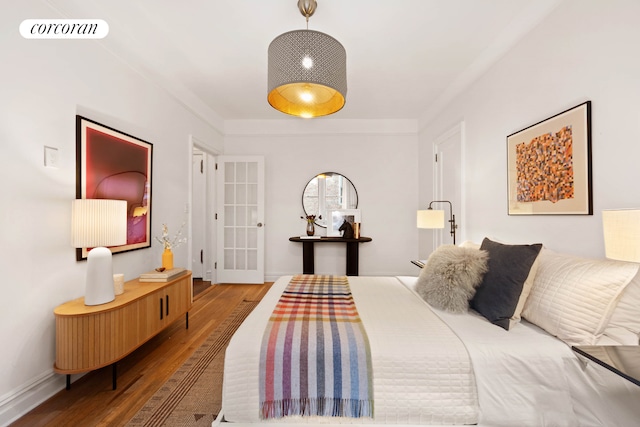 1 Grace Ct Unit 4C, New York City, NY 11201 - bedroom featuring wood finished floors and baseboards