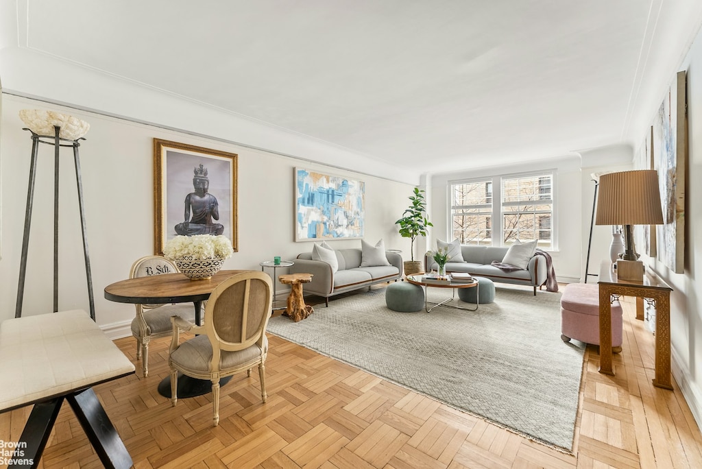285 Riverside Dr Unit 2C, New York City, NY 10025 - view of living area