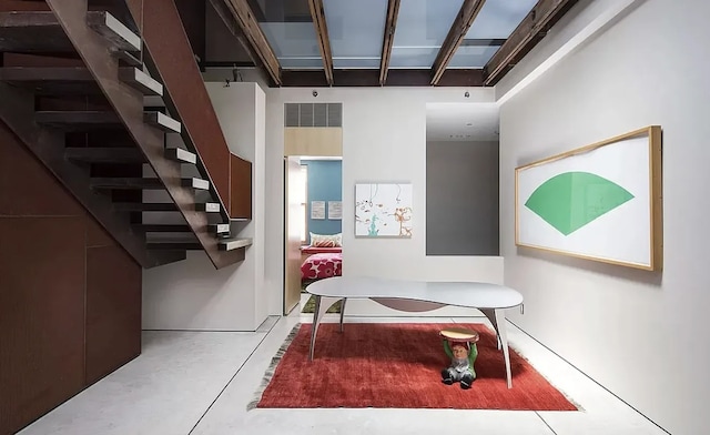 75 Warren St, New York City, NY 11201 - interior space with visible vents and concrete flooring