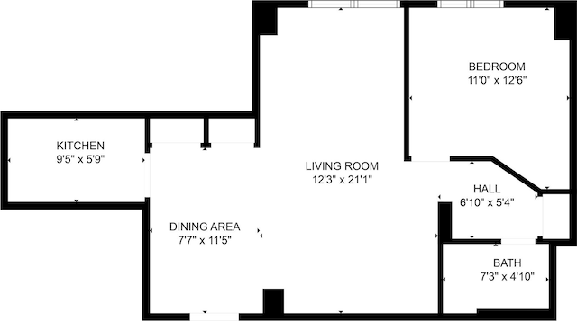 floor plan / room layout