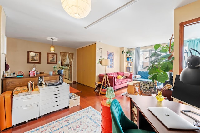 70-25 Yellowstone Blvd Unit 17, New York City, NY 11375 - living area featuring wood finished floors