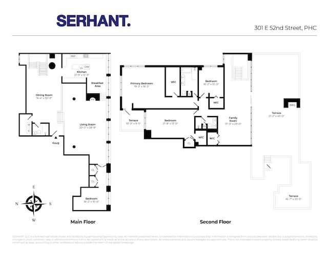 301 E 52nd St Phc, Phc, New York City, NY 10022 - floor plan
