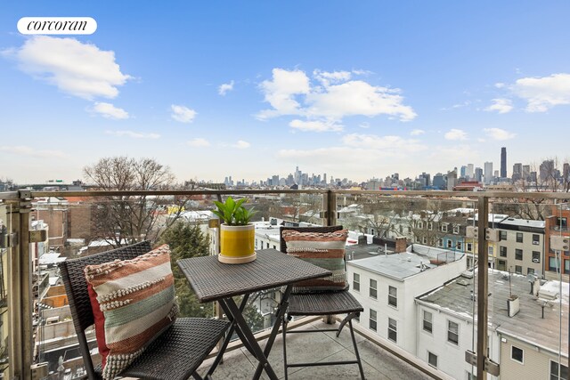488 4th Ave Unit 6, New York City, NY 11215 - balcony with a view of city