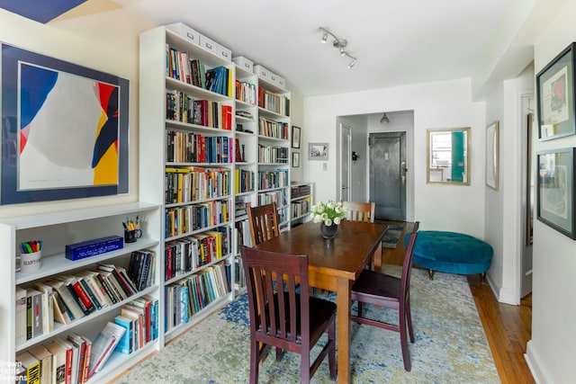 3840 Greystone Ave Unit 2O, New York City, NY 10463 - dining room featuring wood finished floors and baseboards