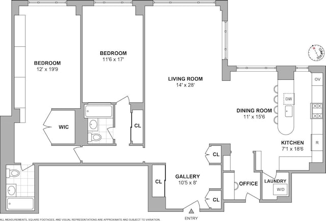 view of layout