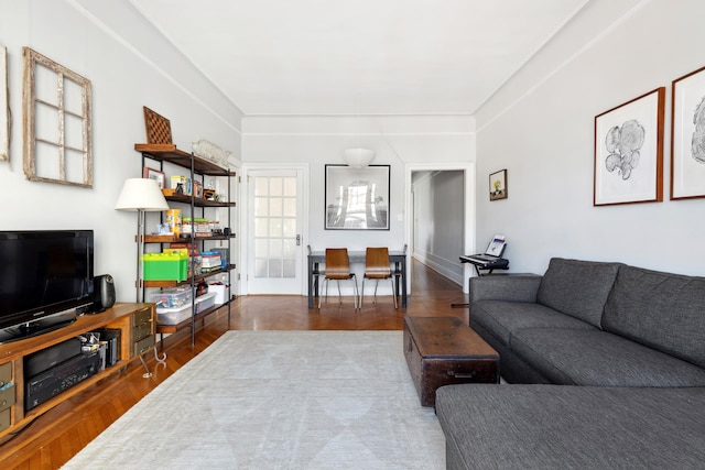 view of living room