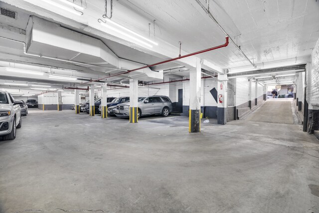 408 W 57th St Unit 6G, New York City, NY 10019 - view of parking garage