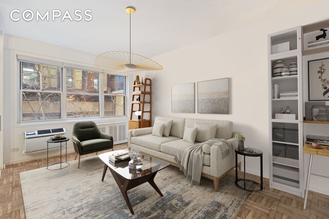 14 Horatio St Unit 2J, New York City, NY 10014 - living area with heating unit and radiator heating unit