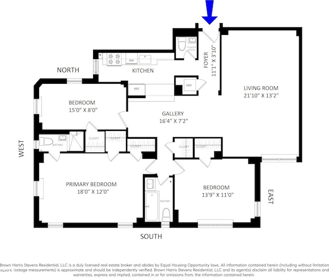 330 E 79th St Unit 1A, New York City, NY 10075 - view of floor plan / room layout