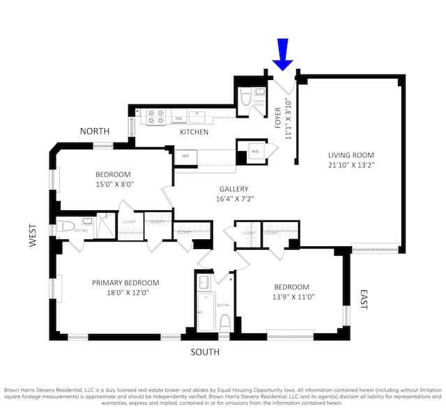 330 E 79th St Unit 1A, New York City, NY 10075 - view of property floor plan