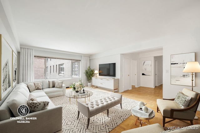 200 E 57th St Unit 9G, New York City, NY 10022 - view of living room
