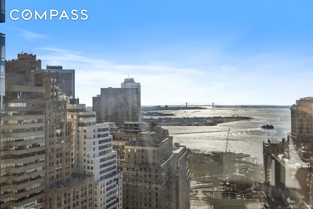 88 Greenwich St Unit 3505, New York City, NY 10006 - view of city featuring a large body of water