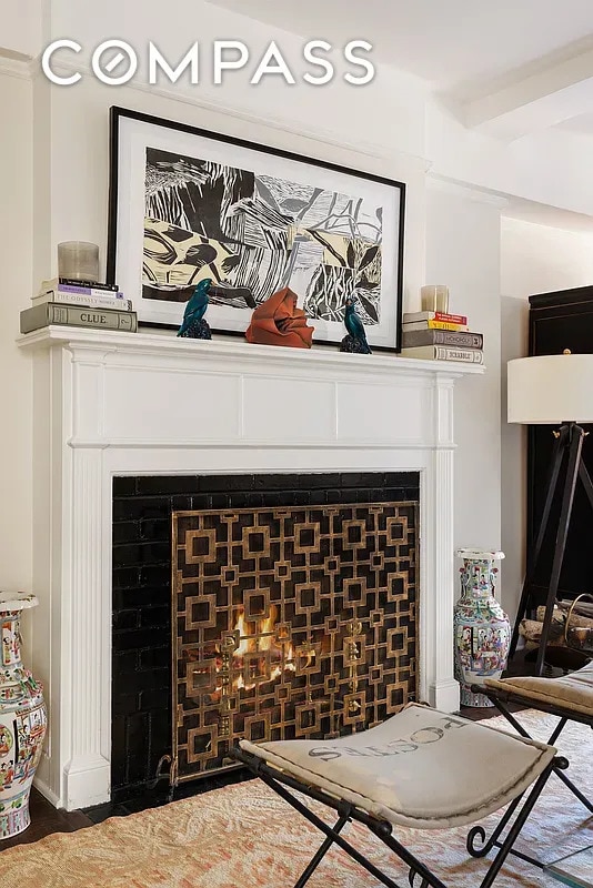 151 E 83rd St Unit 5E, New York City, NY 10028 - detailed view of a fireplace